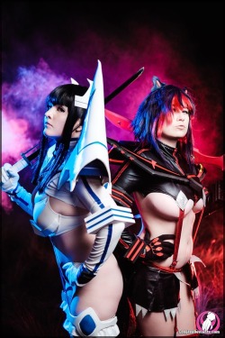 nsfwfoxydenofficial:  ‪RYUKO MATOI!!!!!! &gt;:|  It’s finally here! You have to go check out me and @usatame in our transformed Satsuki and Ryuko duo!   Use code foxy on www.cosplaydeviants.com for 50% off a membership.  Make sure to give it a fav