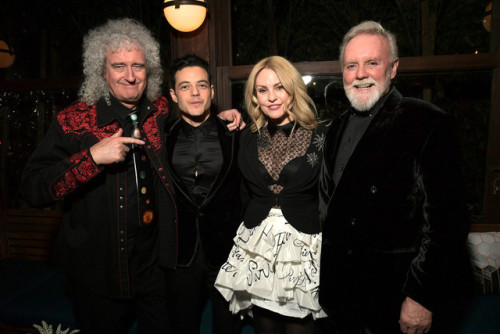 Adam Lambert, Allen Leech, Ben Hardy, Brian May, Gwilym Lee, Jessica Blair Herman, Joseph Mazzello, 