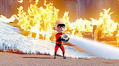 disneygifs:   “Of course I have a secret identity. I don’t know a single superhero who doesn’t. Who wants the pressure of being super all the time?”   The Incredibles (2004) Dir. Brad Bird 