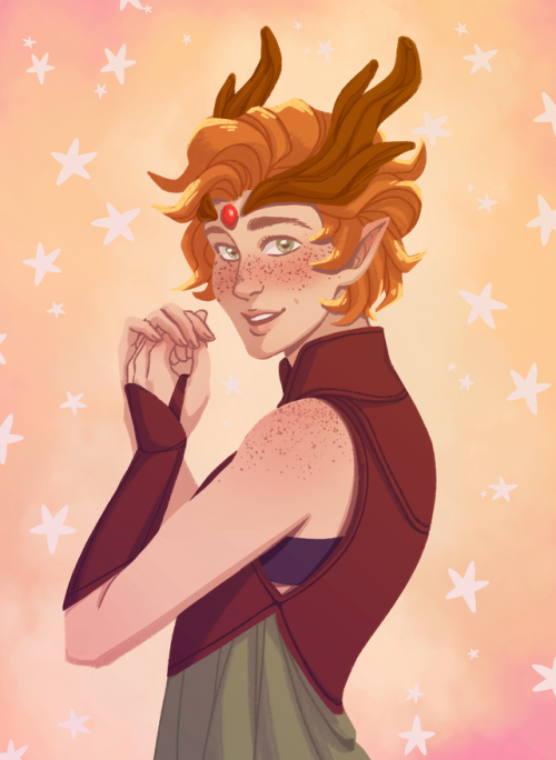 voidfizh:queen-schadenfreude:tried lineless for the first time ever. also first time drawing keyleth