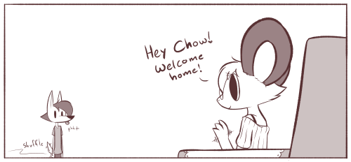 theartmanor:Boyfriend by day, dork by night!X3! Cuuuuute~! >w<