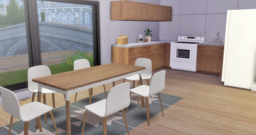 HOUSE 22 - Scandinavian House-Base Game-Lot: 20x15-Price: §36.585 -2 bedrooms - 1 bathroom-Furnished