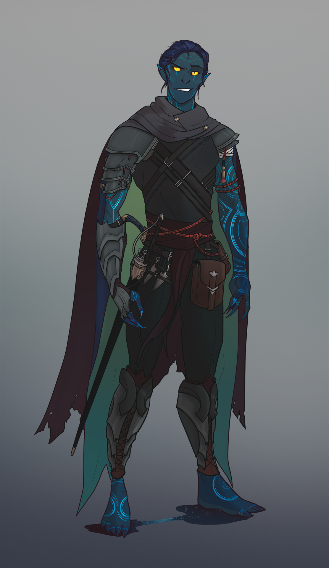 rebswashere: Denthriss the Simic Rogue/Wizard for an upcoming Mad Mage game. 
