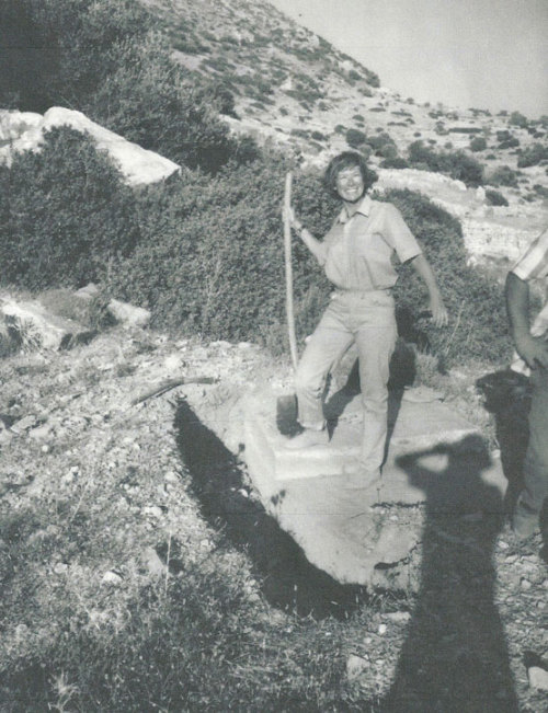 honorthegods: Archaeologist Iris Cornelia Love, Knidos 1969. “What I’ve accomplished so 