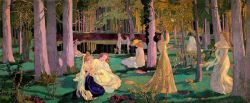 labellefilleart:  Jeu de volant, Maurice Denis 