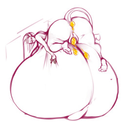 toppingtart:sketchie! Egg Mommy aftermath,