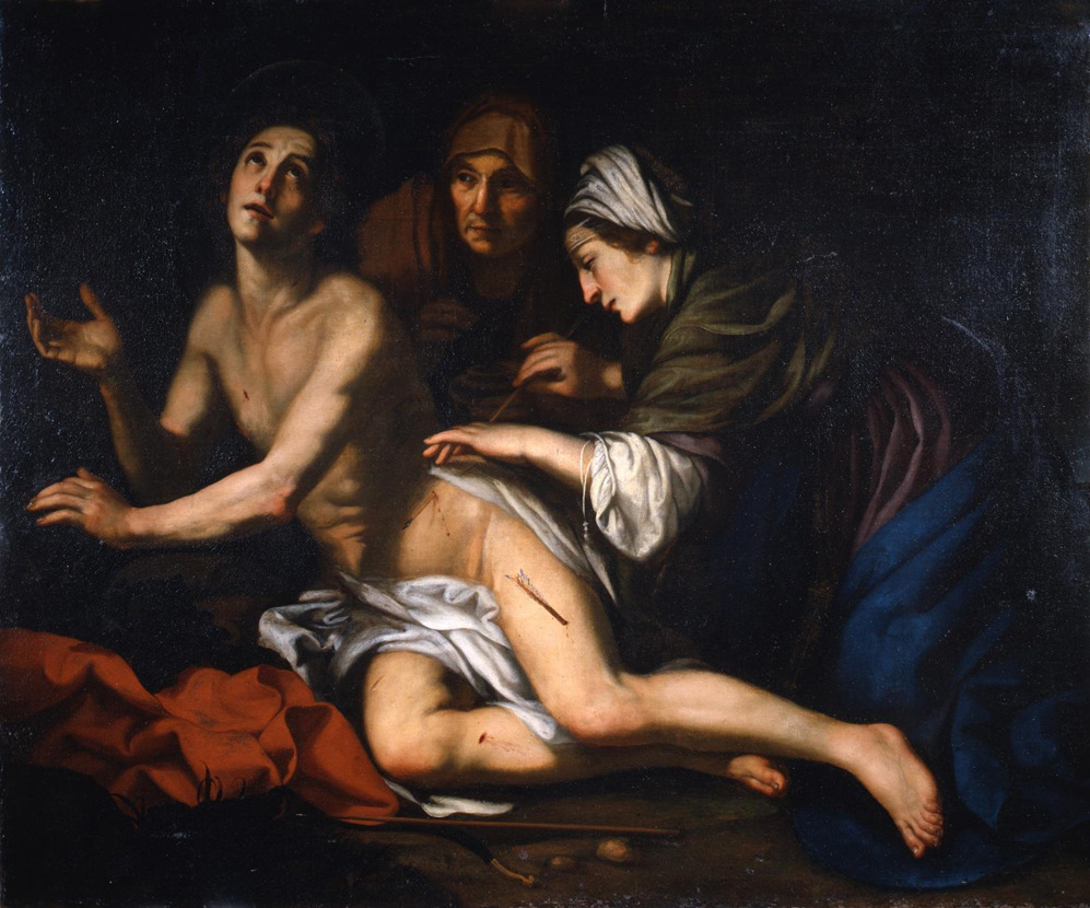 necspenecmetu:  Francesco Rustici (Il Rustichino), Saint Sebastian, c. 1626 
