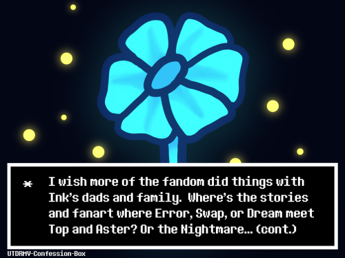 Transcript: I Wish More Of The Fandom Did Things With Ink's Dads And Family. Where's The Stories And