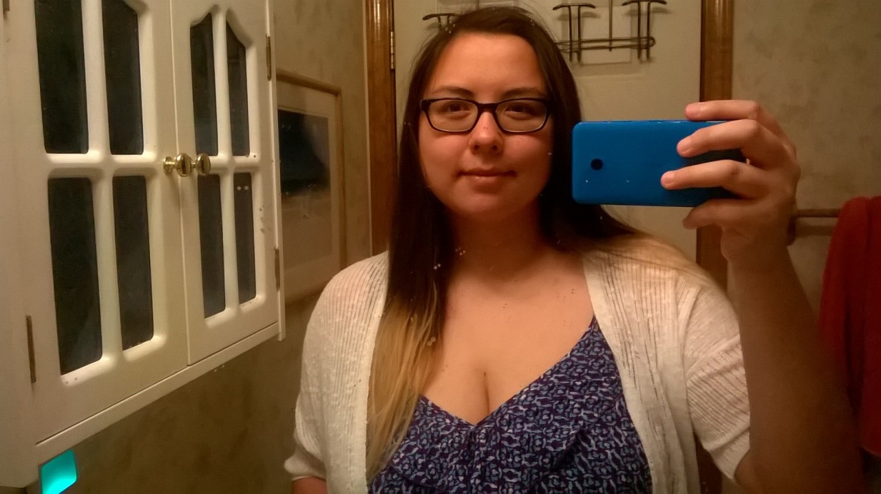 I have a new dress and this is all I feel comfortable showing but it’s a really