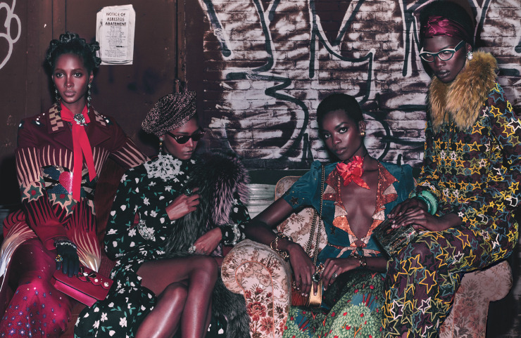 shadesofblackness:  W Magazine May 2016Model:  Tami Williams, Ysaunny Brito, Maria