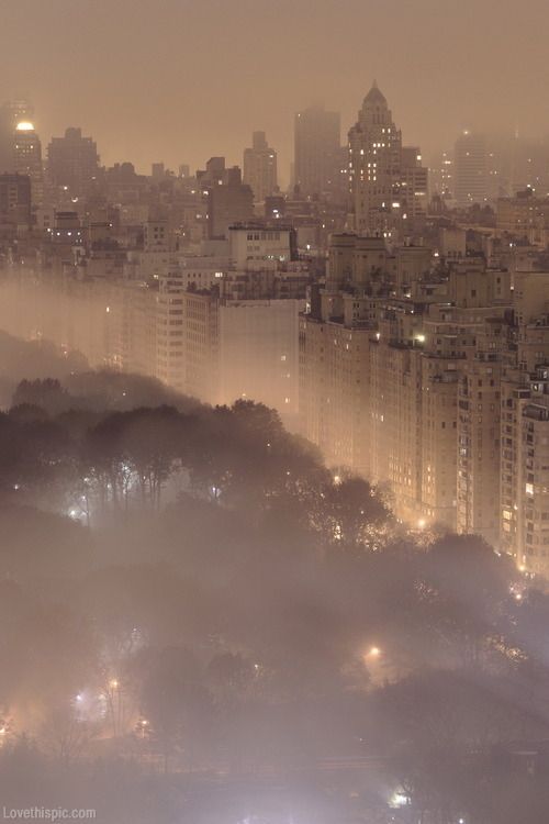 Porn sixpenceeeaesthetic:  Foggy cities, probably photos