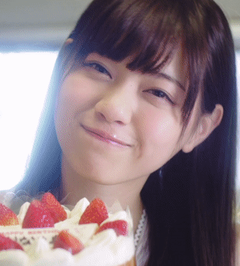 turkeywen:  西野七瀬とケーキ   お誕生日おめでとう !!