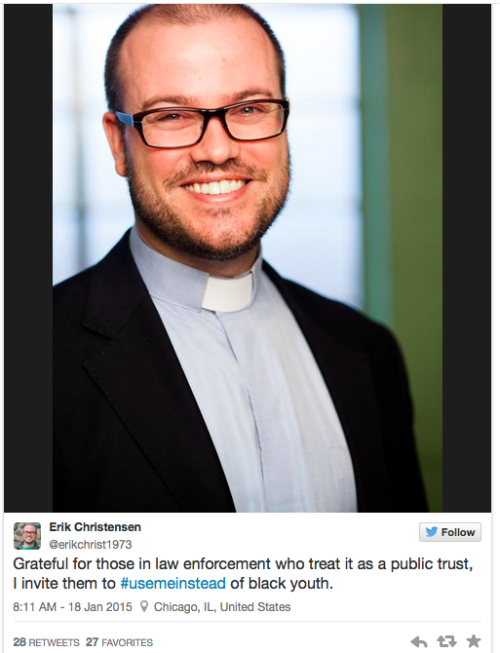 micdotcom: Clergy had the most incredible response to police using Black mugshots for target practic