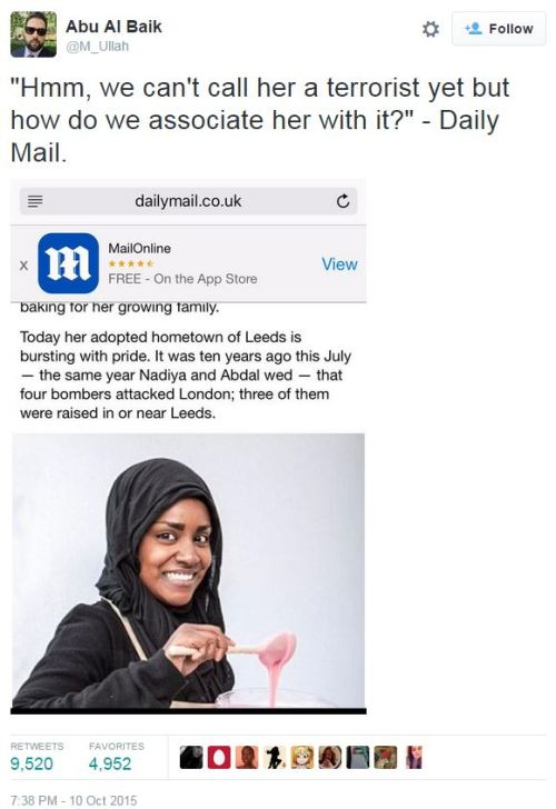 iandsharman:The Daily Mail, racist and as subtle as a brick.