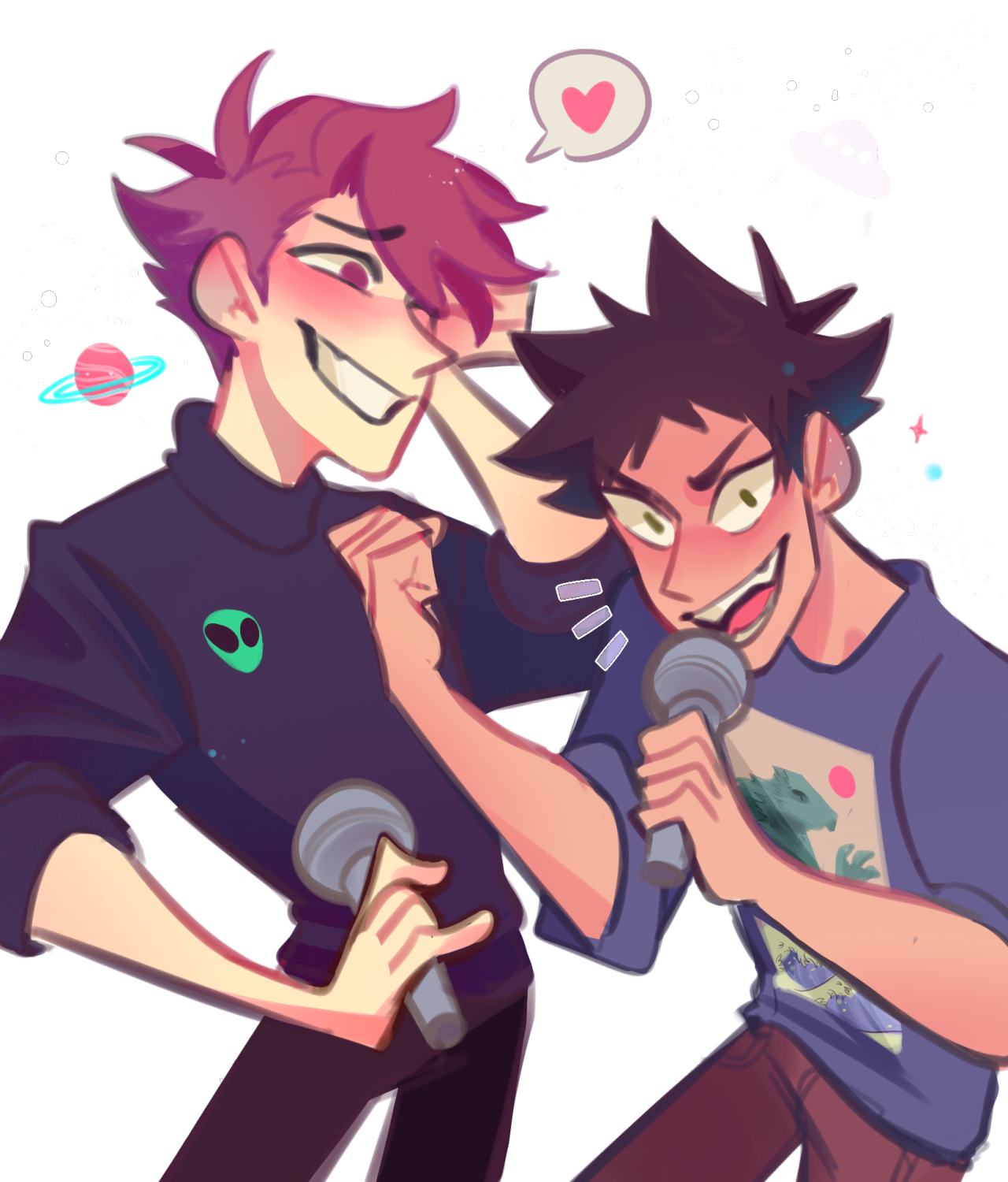 maplebars: HELLO @mizoguchiest IT IS I, YOUR SECRET SANTA !!! here’s iwaoi at