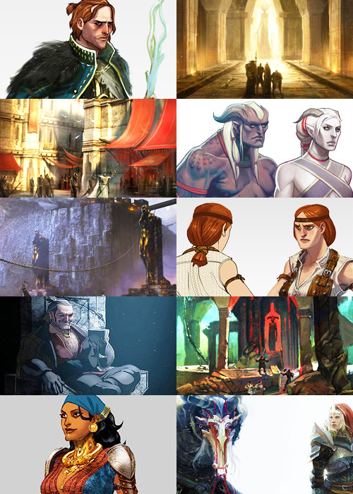 jediiexile:dragon age 2 - concept art