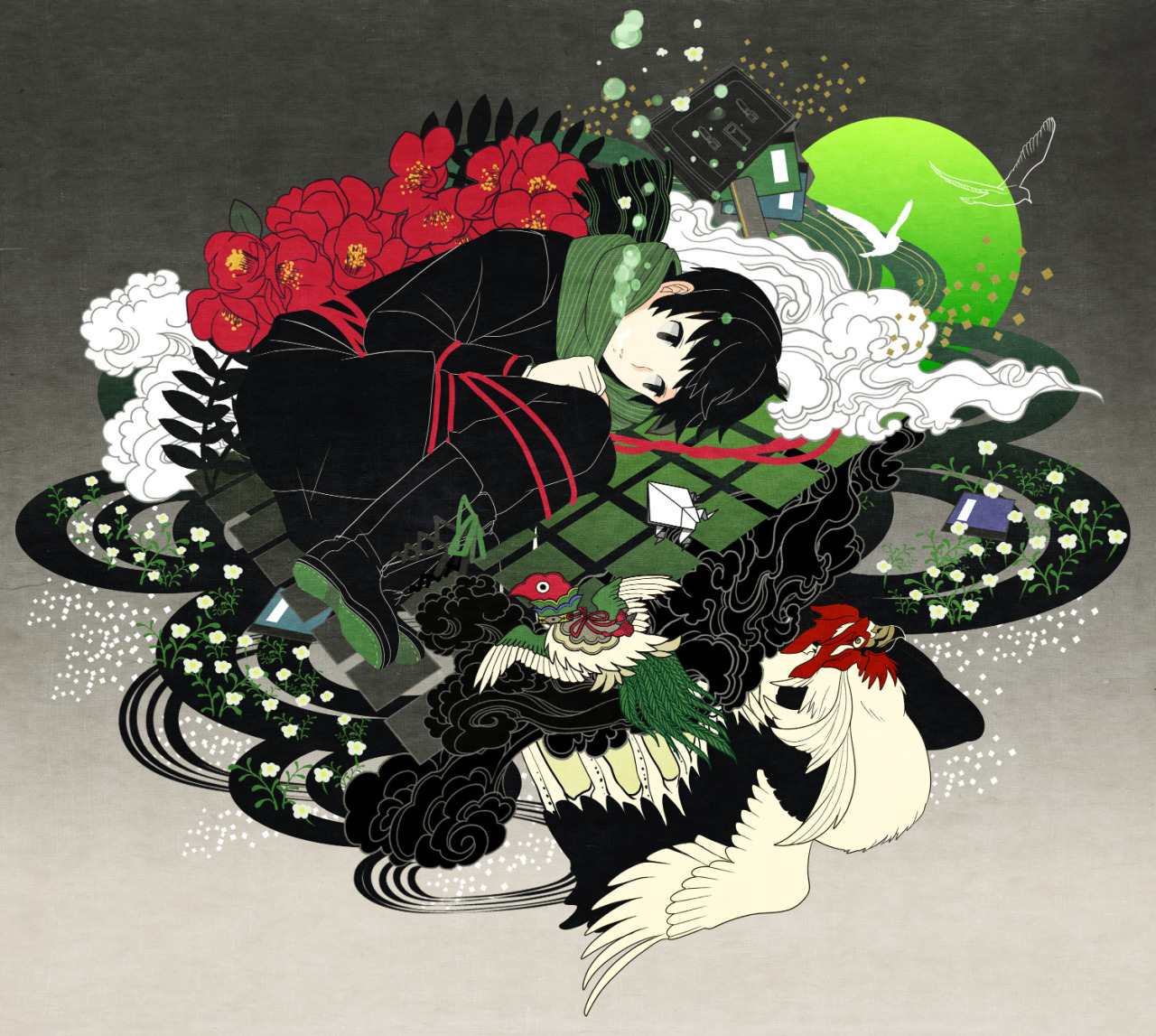 animesuplex:  Illustrations by ヒコ » Featured on A N I M E S U P L E Xϟ 