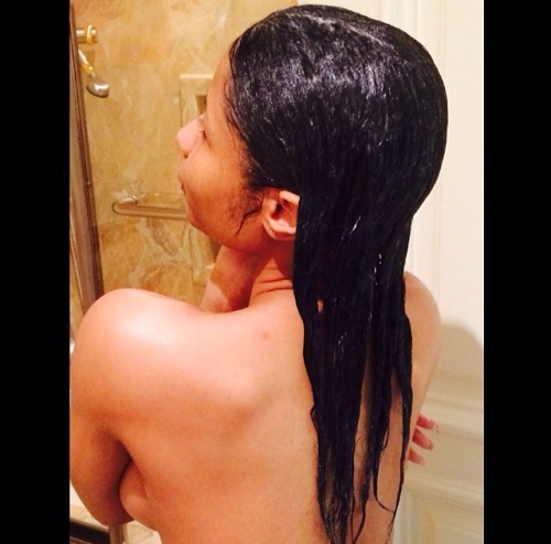 Nicki minaj natural hair length