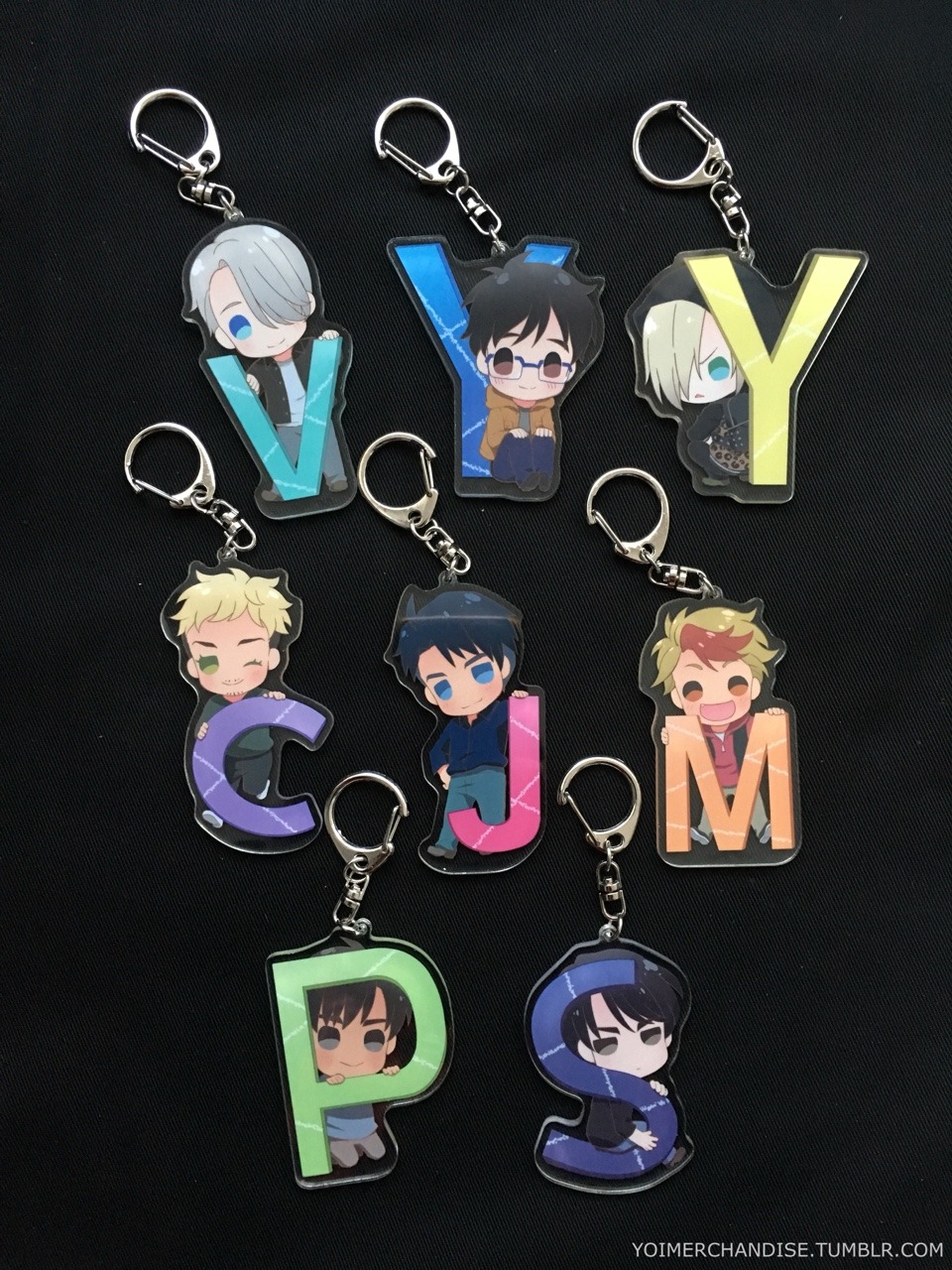 yoimerchandise: YOI x Mojimojikko Acrylic Keychains Original Release Date:December