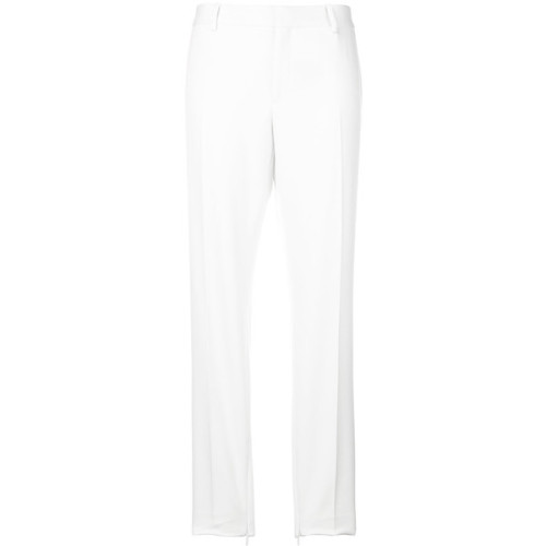 Saint Laurent tailored trousers ❤ liked on Polyvore (see more white crop pants)