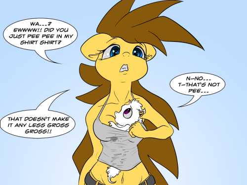 mini-grey:  ‘What? Repeating words? Ooooooh, yeah… don’t mind her, she has a disorder…’ ö 3 ö  ….Grey, you littlest of shits XD