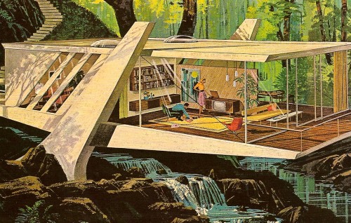 70sscifiart:The Science Fiction of Smart Homes – The Bygone Bureau