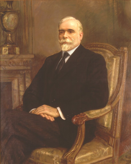 Portrait of President António José de Almeida (1866–1929) — Henrique Medin