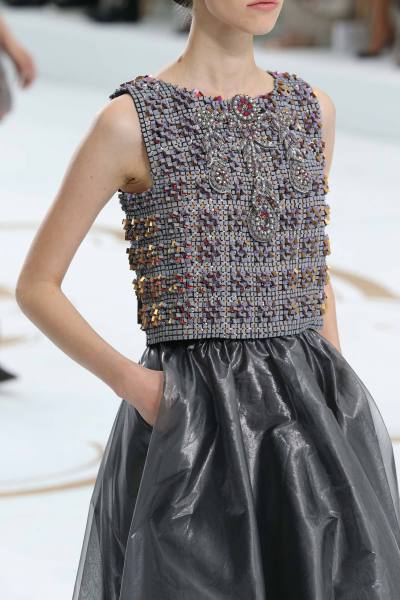 girlannachronism:
“ Chanel fall 2014 couture details
”