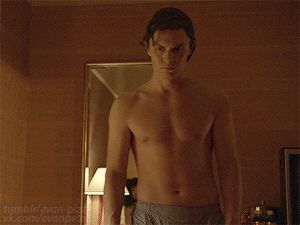 evan-pizzers:  Take off your clothes. And come lay with Angel, baby.    Pose, Ep.