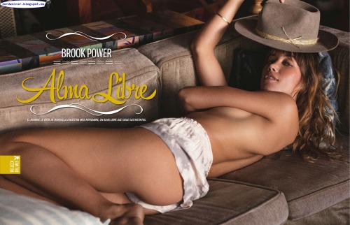 Porn photo   Brook Power - Playboy Latino 2016 Noviembre