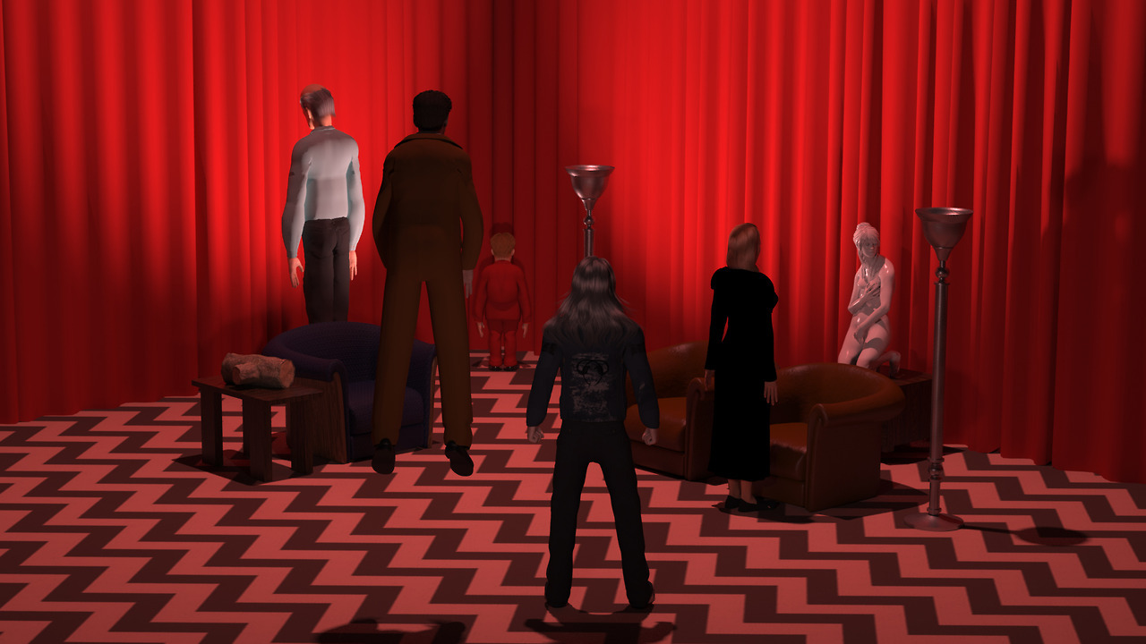 MujinaWeblog — Twin Peaks “Red Room” - Cinema Figure - I'll see...