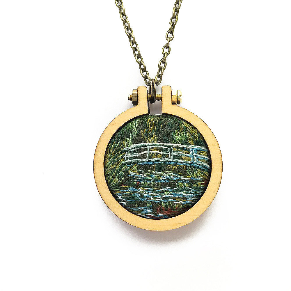 wordsnquotes: culturenlifestyle: Impressive Embroidery Work Recreates Classical Paintings