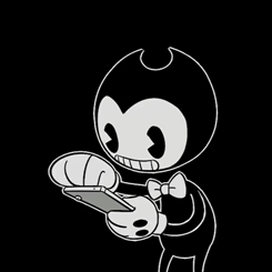 tabbywoods:  bendy in GET READY TO RUN!! 