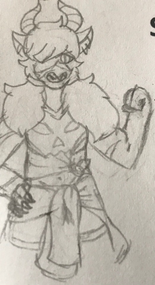 An Old Doodle Of A Scott + Dahlia Fusion I Started In Class That I Finally Finished