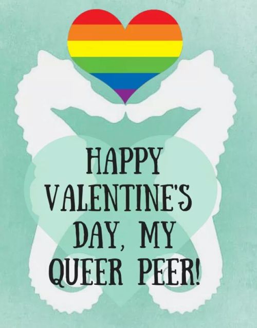 itgetsbetterproject:ithelpstodream:LGBT Valentine’s Day CardsHappy Valentines GAY!