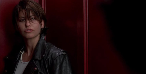 cinequeer:Gina Gershon in Bound (1996)Jesus Christ
