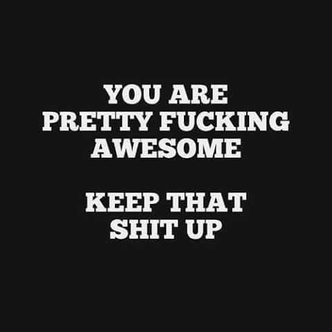 sexandsophistication:  Happy weekend to all of you awesome fuckers!   😂😂  