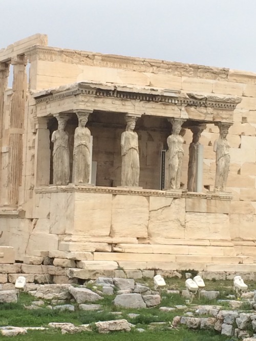 deermouth:Here’s some other photos from today’s acropolis wanderings!1. Altar of Dionysos near the v