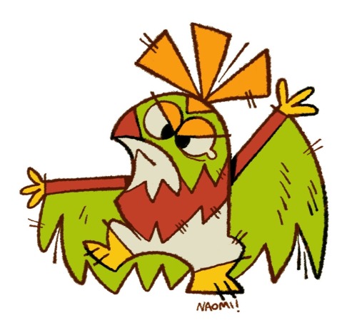 yowulf:I love Hawlucha?! Mexican bird! It’s me!