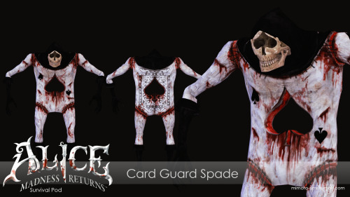 Alice Madness Returns Cards GuardsExtracted by Tokami-Fuko Converted by mePoses made by meDownload