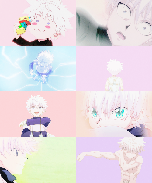 higans:  [ 1/6 ] happy birthday killua!  ❝ I’m fed up with killing. I want to