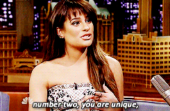 fallontonight:  Lea Michele and Jimmy break down how he made his new album Louder!