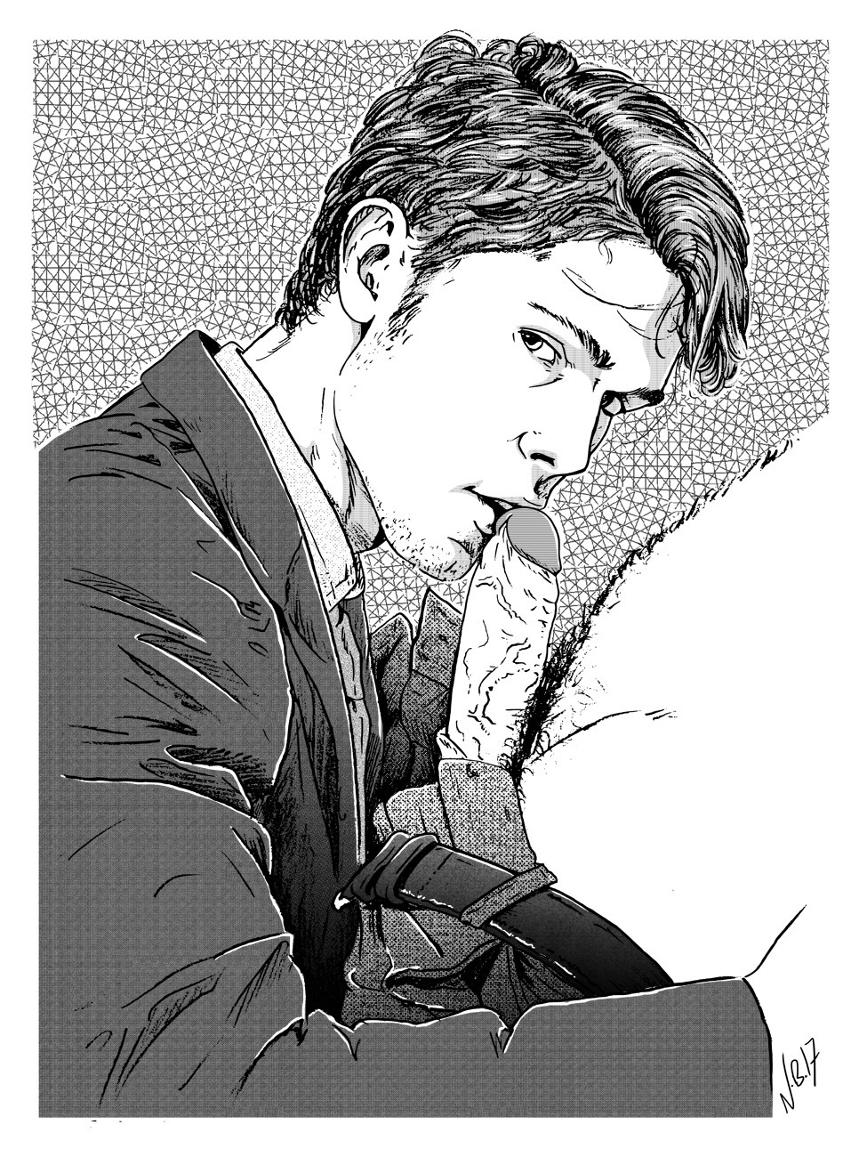 myeclecticwetdreams:drawn to his boss …
