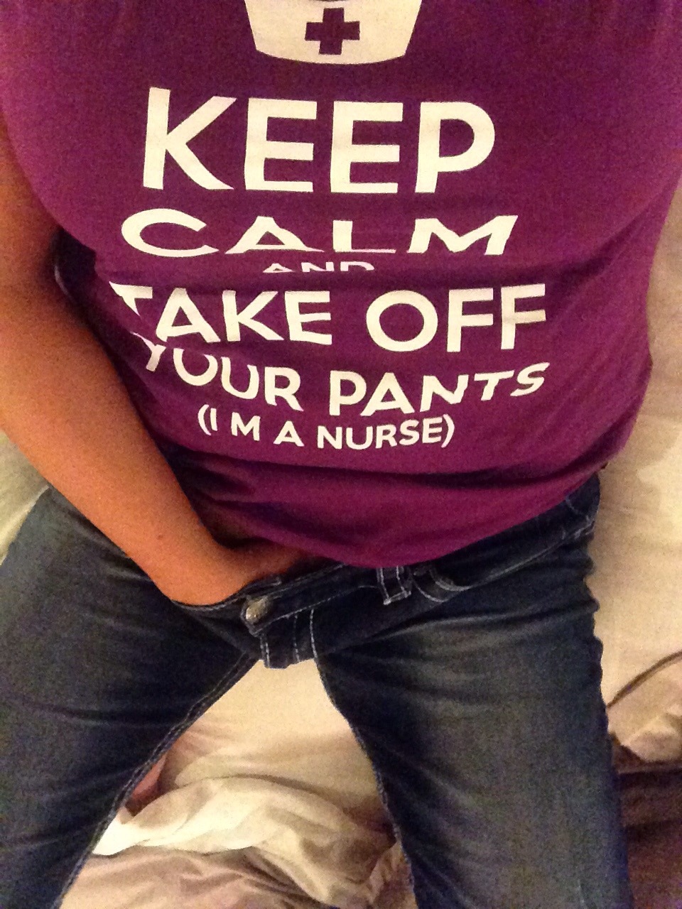 daddysnaughtynurse:  Keep Calm and Take Off Your Pants 😍