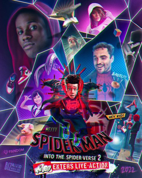 What if :: Spider-Man: Into the Spider-Verse 2 was announced as a live-action film?—Art for Fandom 