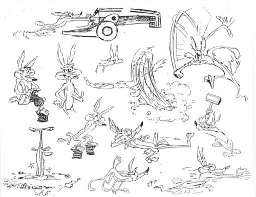 And even more Looney Tunes model sheets. They are for: Playboy Penguin, Sheep Dog, Wile E. Coyote an