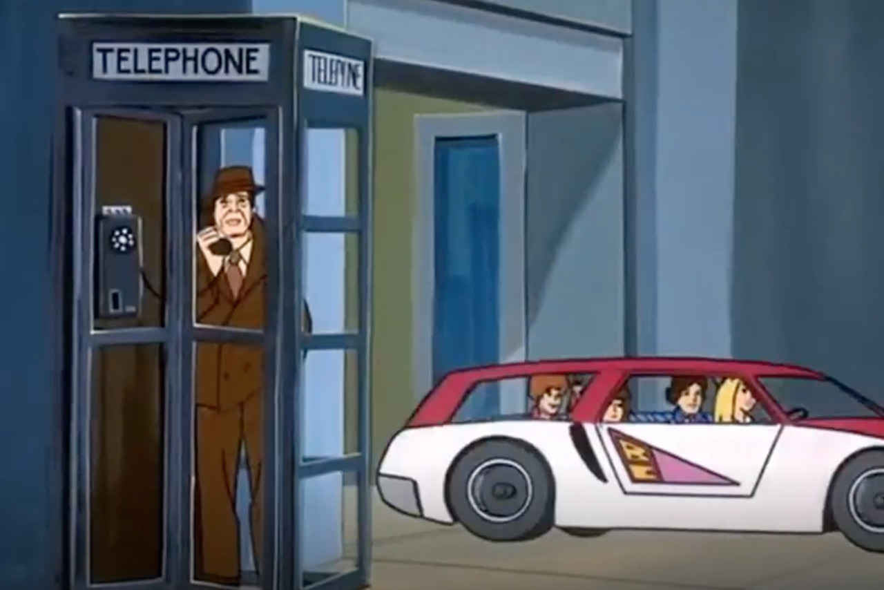 Butch Cassidy and the Sundance Kids Ep. 11 “The Parrot Caper” #butch cassidy and the sundance kids #screenshot #finally get to see their little sundance mobile outside of the intro  #and merilee gets to drive it good for her