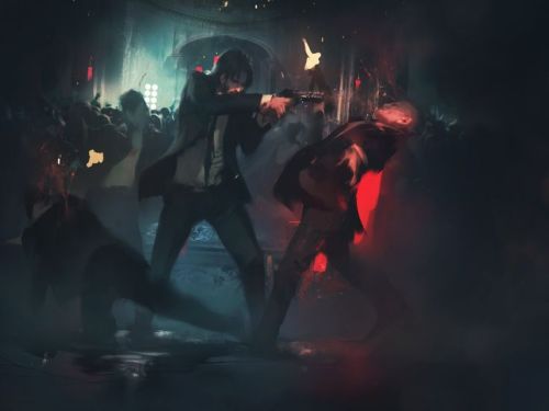 roguetelemetry:Reynan Sanchez “Point Blank” John Wick fanart