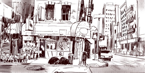 This Was My First Assignment On TMNT In Early 2021. I Asked Asked To Do A Bodega And A Pizza Shop And