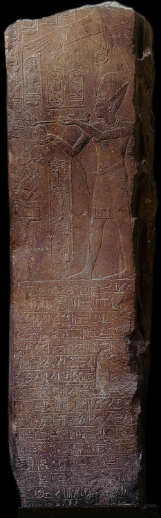 Relief of HoremhebThe last king of the 18th Dynasty, Horemheb removed the vestiges of the Amarna rev